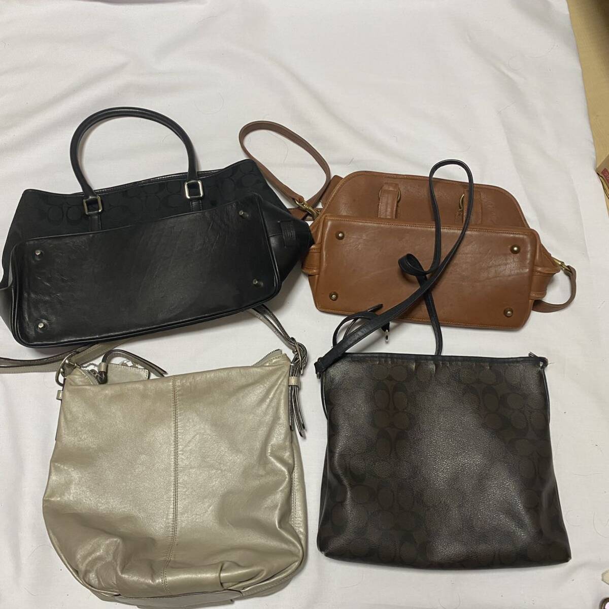 １円〜COACH コーチ ショルダーバッグ トートバッグ 4個セット まとめ売り 829_画像2