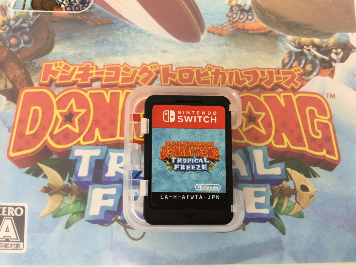 ●営HS162-60-M　Nintendo Switch ニンテンドースイッチ ドンキーコング トロピカルフリーズ ゲームソフト_画像5