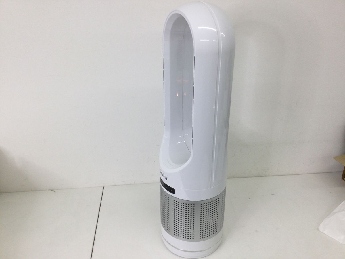 ●代VT053-160 【通電確認済】　SunInn セラミックヒーター UML-046 扇風機 大型 家電 暖房器具 羽なし タワーファン リモコン付き_画像4