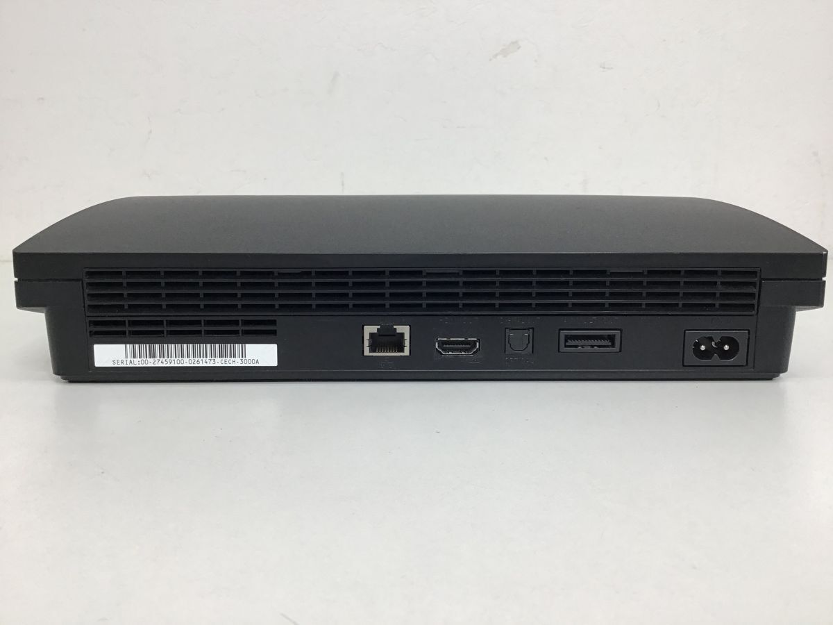 ●営KZ844-120　【取扱説明書付き・初期化済み】 PlayStation3 160GB チャコールブラック ( PS3本体 ・ CECH-3000A ) プレステ3 元箱付き_画像7