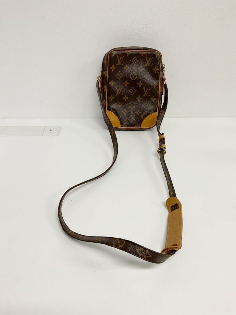 営AD744-60◆ LOUIS VUITTON ルイヴィトン ダヌーブ 【M45266】 モノグラム 斜め掛け ブラウン ショルダーバッグ _画像2