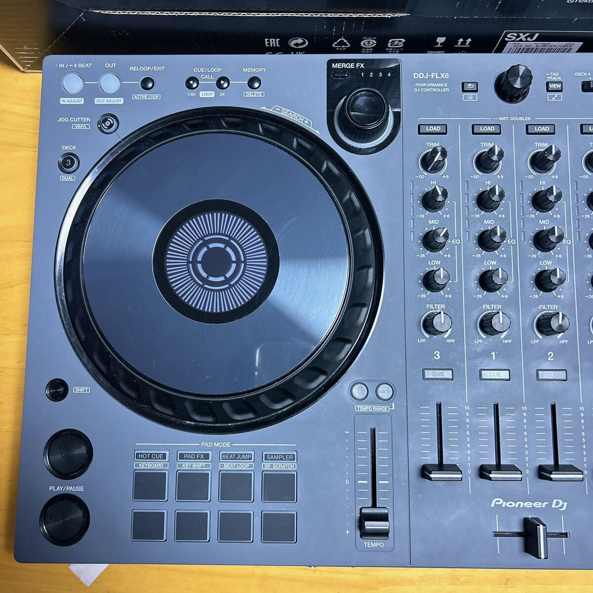 Pioneer DJコントローラー DDJ-FLX6-GT 中古_画像5