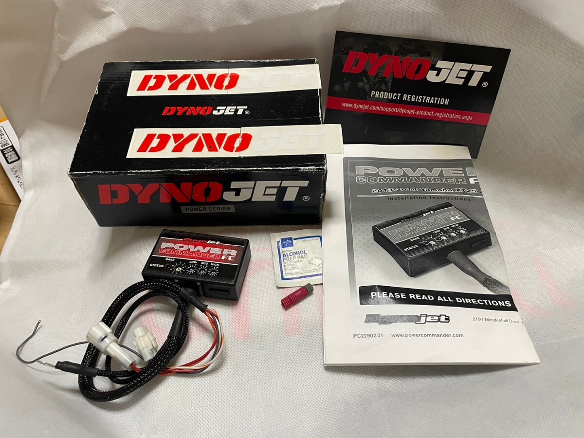 DYNO JET ダイノジェット POWER COMMADER FC セロー250 サブコン ヤマハの画像2