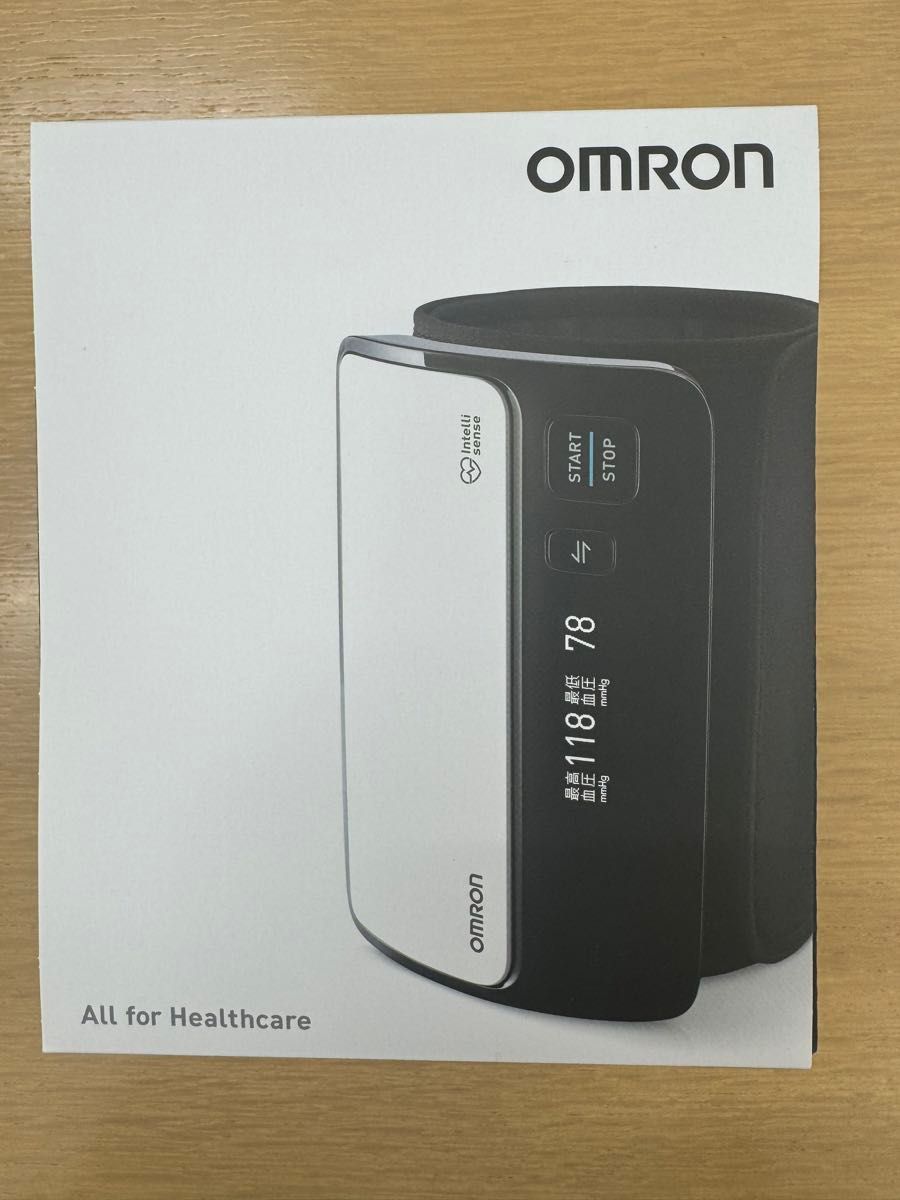 【新品/未開封】オムロン上腕式血圧計 HEM-7600T-W