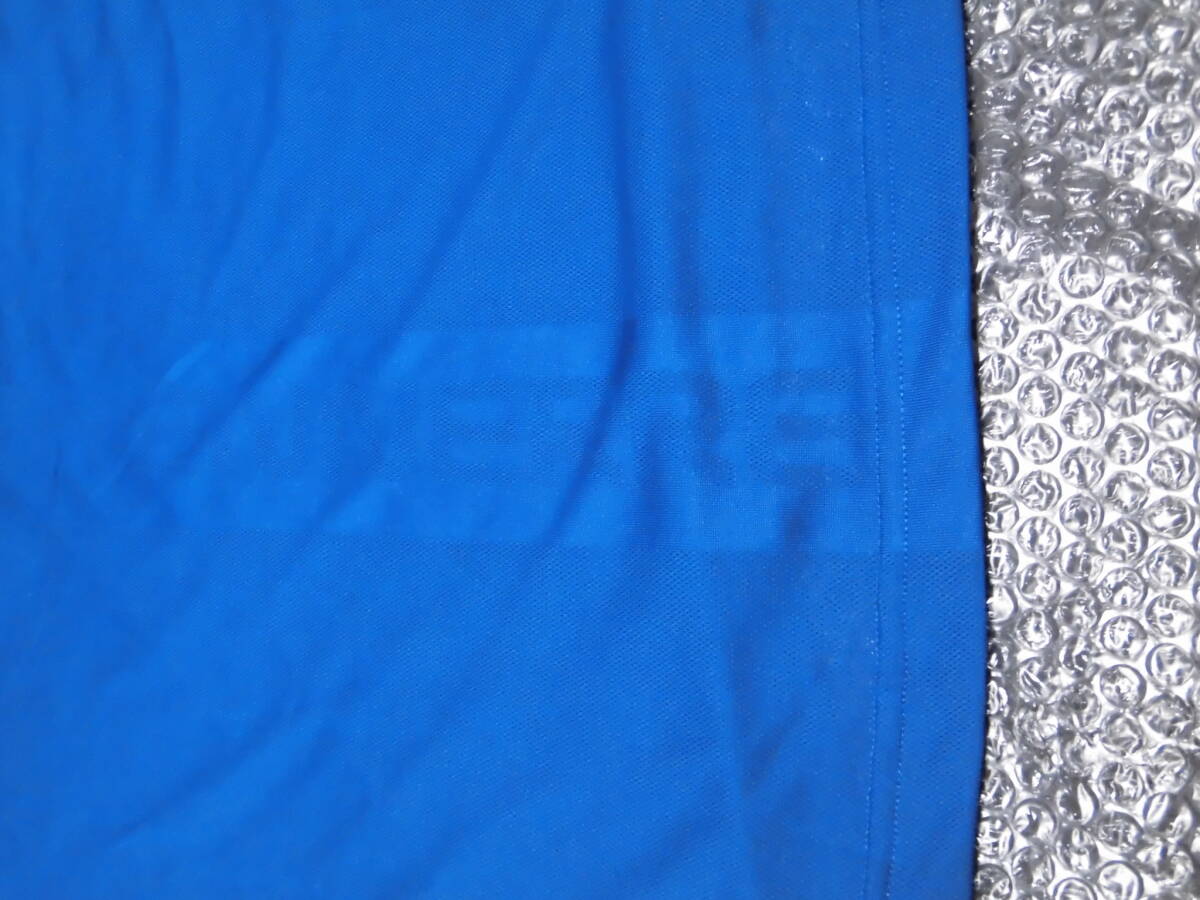 定価11000円 未使用 ザ・ワープ・バイ・エネーレ ゴルフウェア 長袖 成形モックシャツLL ブルー 青 The Warp By Ennerre WB5LTJ02 BLU _画像5