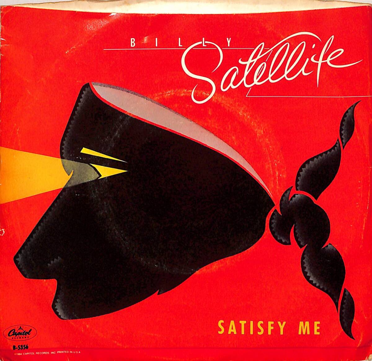 C00197438/EP/Billy Satellite「Satisfy Me / Turning Point(1984年：B-5356)」_画像2