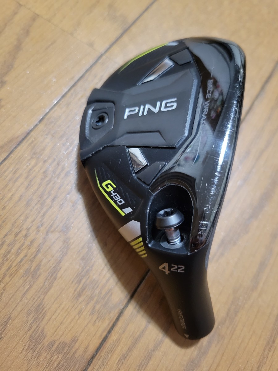 G430 ハイブリッド 4U 22度 PING ピン 4番ユーティリティ G430 ハイブリッド 4U 22度 PING ピン 4番ユーティリティ