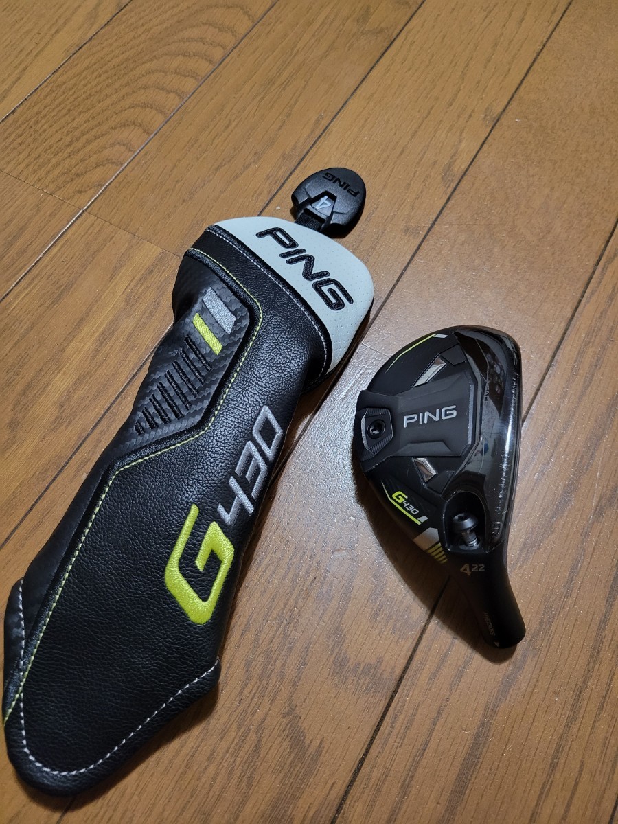 G430 ハイブリッド 4U 22度 PING ピン 4番ユーティリティ G430 ハイブリッド 4U 22度 PING ピン 4番ユーティリティ