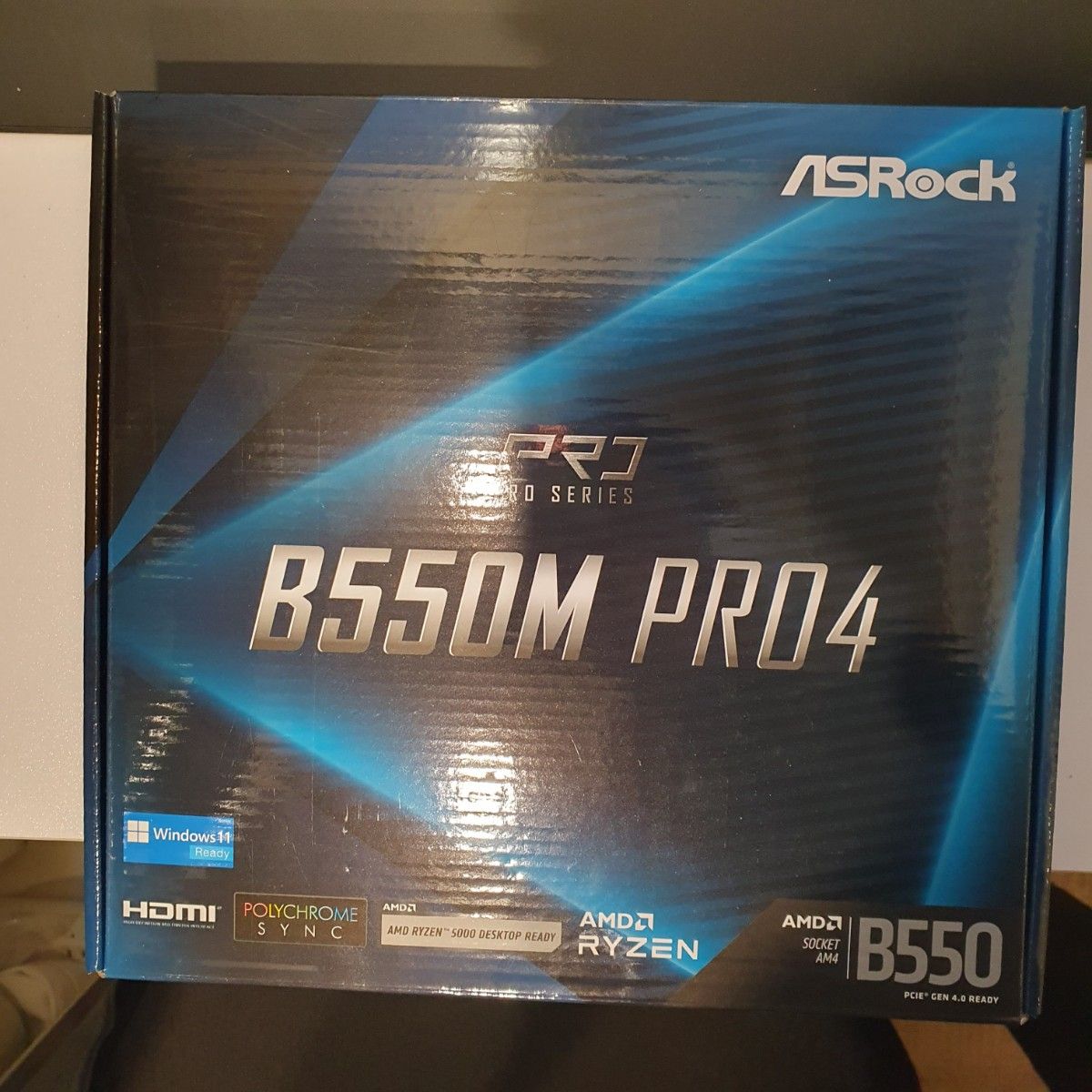ASRock B550m pro4 AMD マザーボード 