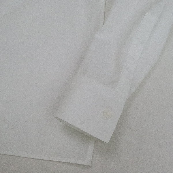 *Dior HOMME Dior Homme ratio wing cotton dress shirt white white 37