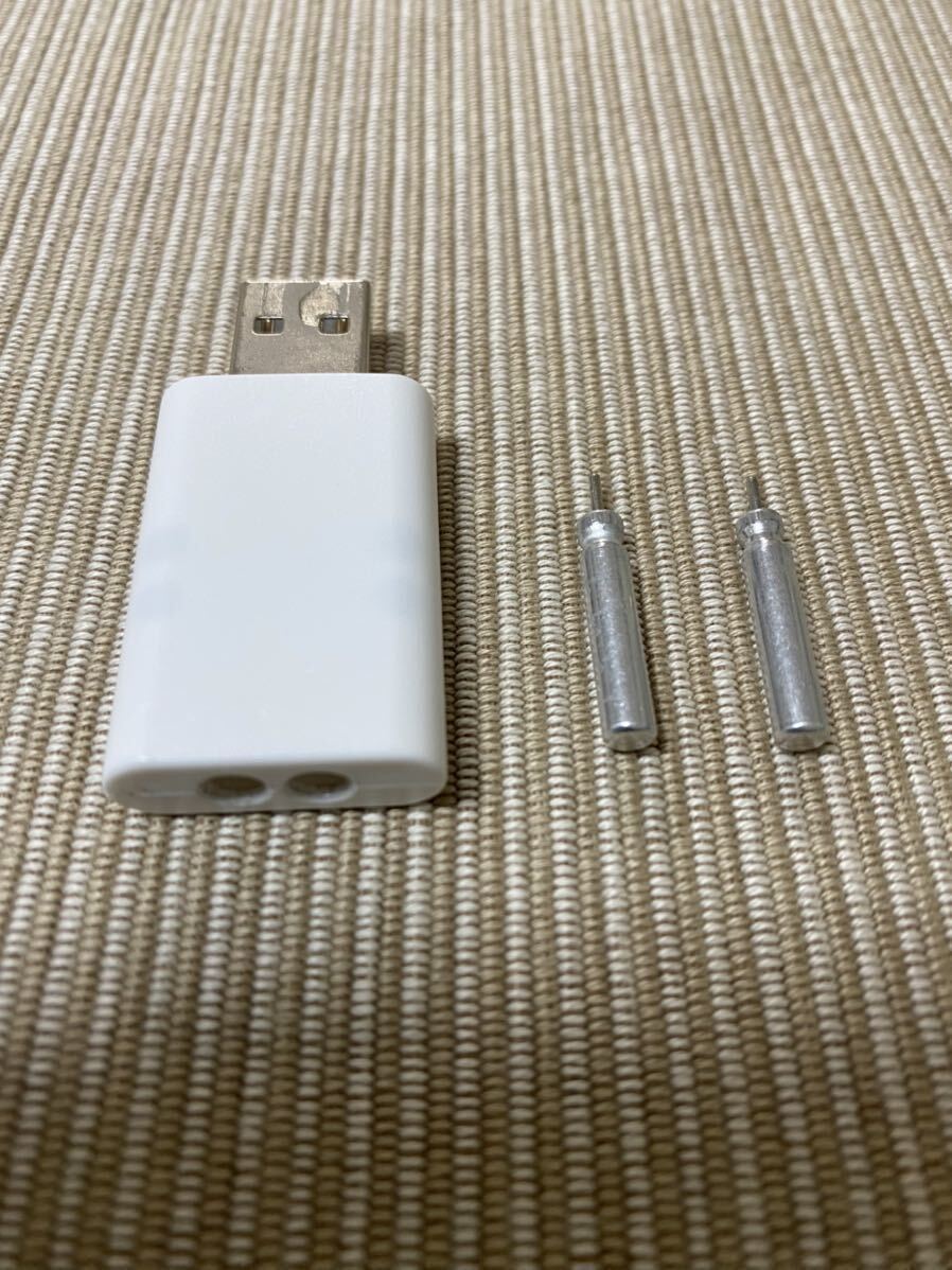 USB充電器パック2口式(電気ウキ用リチウム電池 ２本付)の画像3