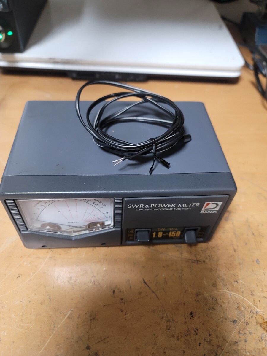 DAIWA ダイワ  CN-101L パワーメーター SWR & POWER METER  1.8-150Mhz 1.5kw CB の画像3