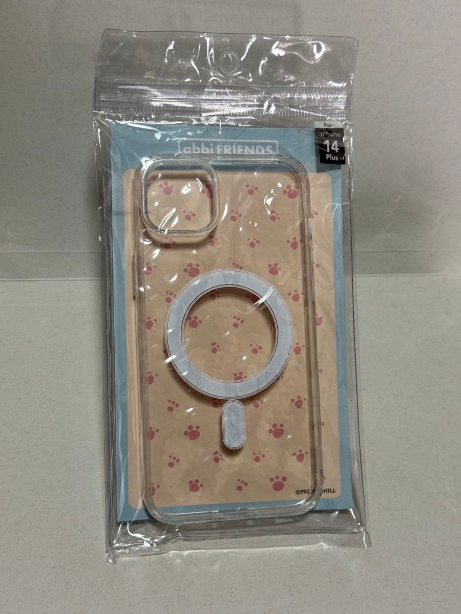 新品 abbiFRIENDS iPhone 14 Plus ケース magsafe対応クリアケース 