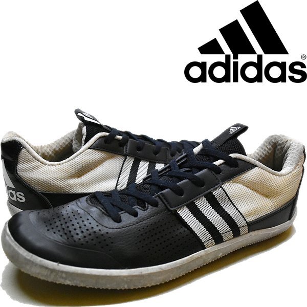 1点物◆adidasアディダスThrowstar黒白スニーカー古着メンズ28レディースOKアメカジ90sストリート/スポーツ投擲シューズ靴メッシュ372020_画像1