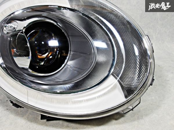 キレイ！破損なし MINI 純正 F55 F56 ミニクーパー 前期 LED ヘッドライト ヘッドランプ 左 左側 助手席 右ハン 90146152 63.11-7494879-02_画像3