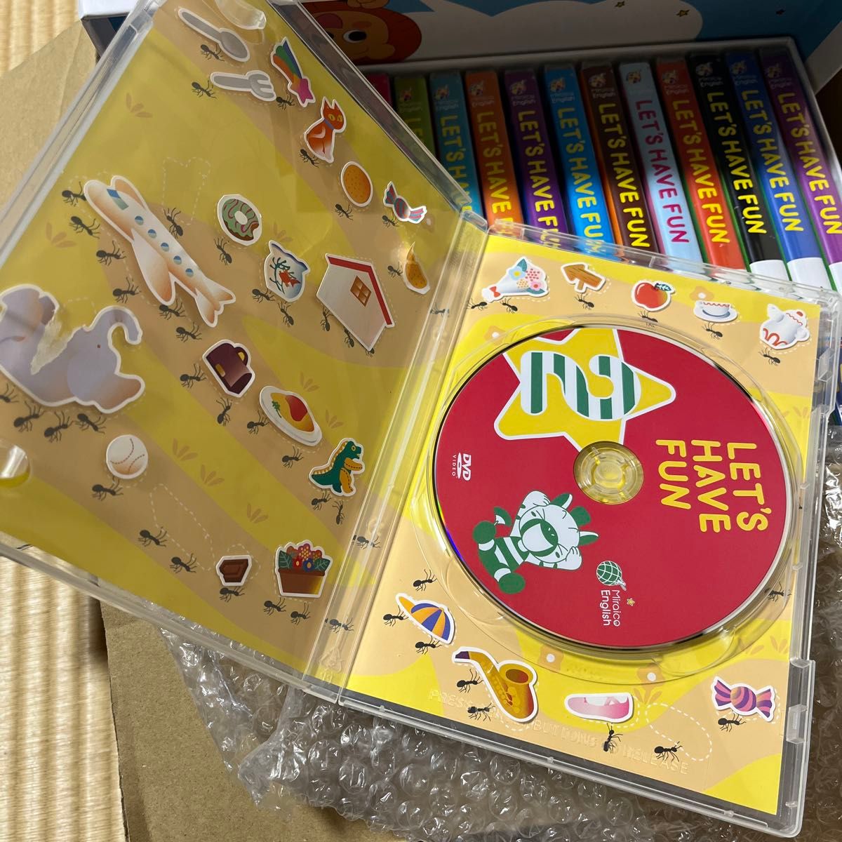 【動作確認済】ミライコ　イングリッシュ　DVD CD 全巻セット　英語教材