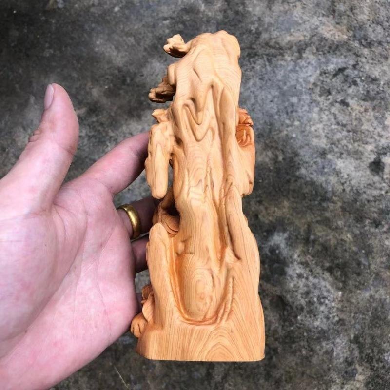  new work free . sound bodhisattva finest quality carving Buddhism handicraft total Buxus microphylla material tree carving Buddhism ... finishing goods 