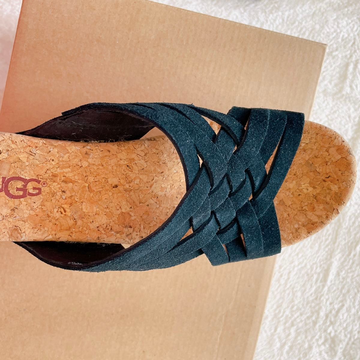 UGG アグ サンダル Lilah ライラ ウェッジソール レザーサンダル UGG アグ サンダル Lilah ライラ ウェッジソール レザーサンダル