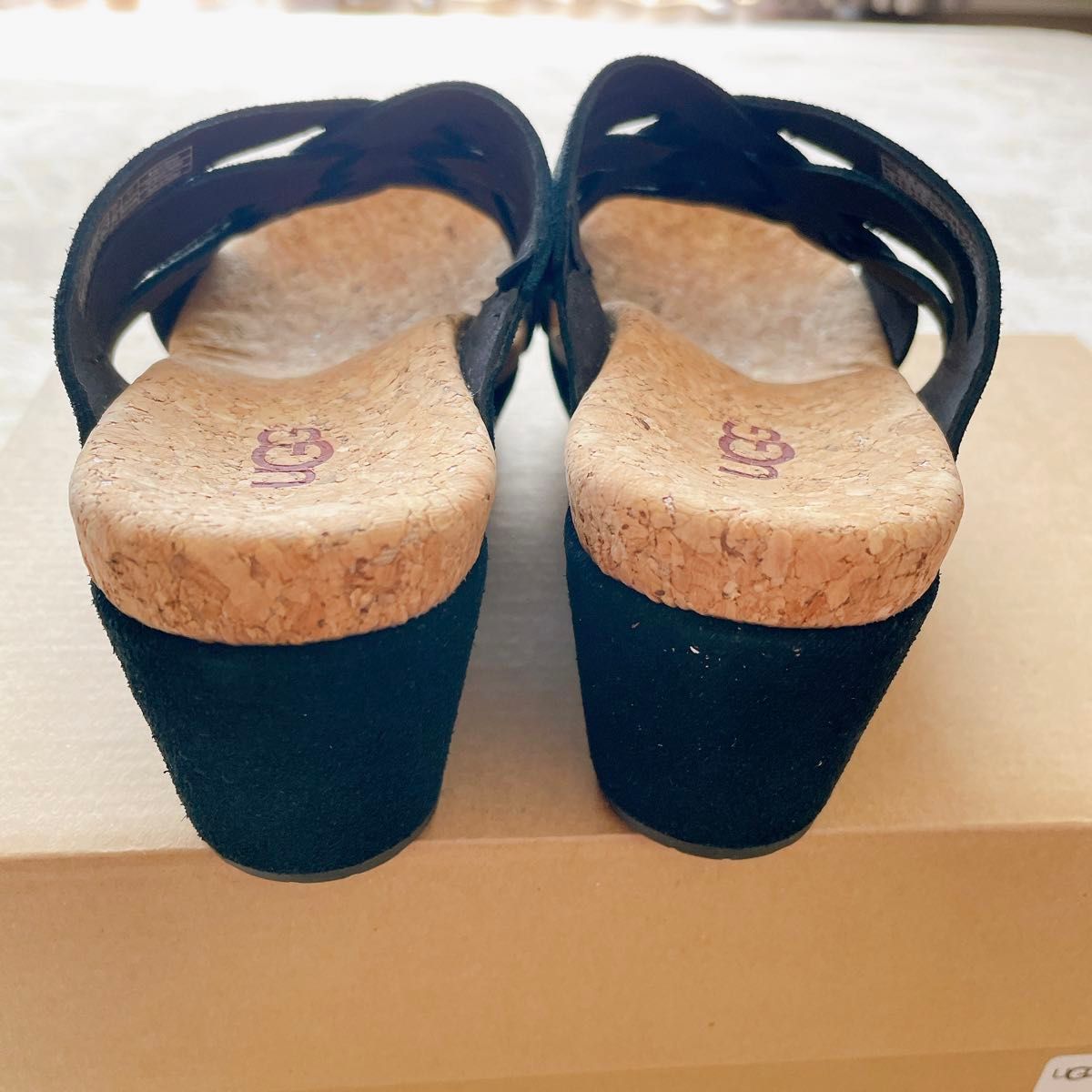 UGG アグ サンダル Lilah ライラ ウェッジソール レザーサンダル UGG アグ サンダル Lilah ライラ ウェッジソール レザーサンダル