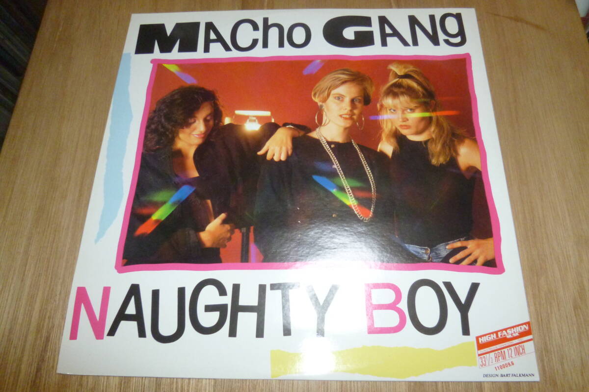  良好品）12” MACHO GANG // NAUGHTY BOYの画像3