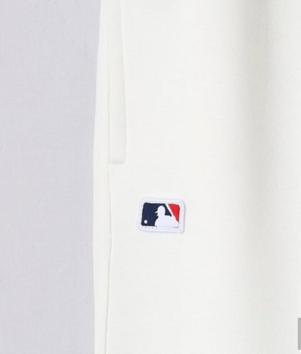 新品　MLB公式　ロサンゼルス・ドジャース   スウェットパンツ　ロングパンツ　メンズLサイズ　白　ホワイト　LAワンポイントロゴ