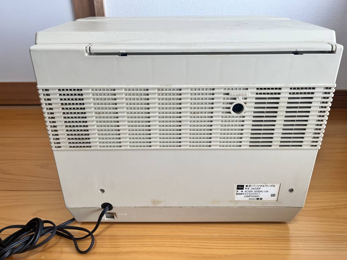 ◆◇【動作品】東芝 Rupo JW-100F◇◆の画像4