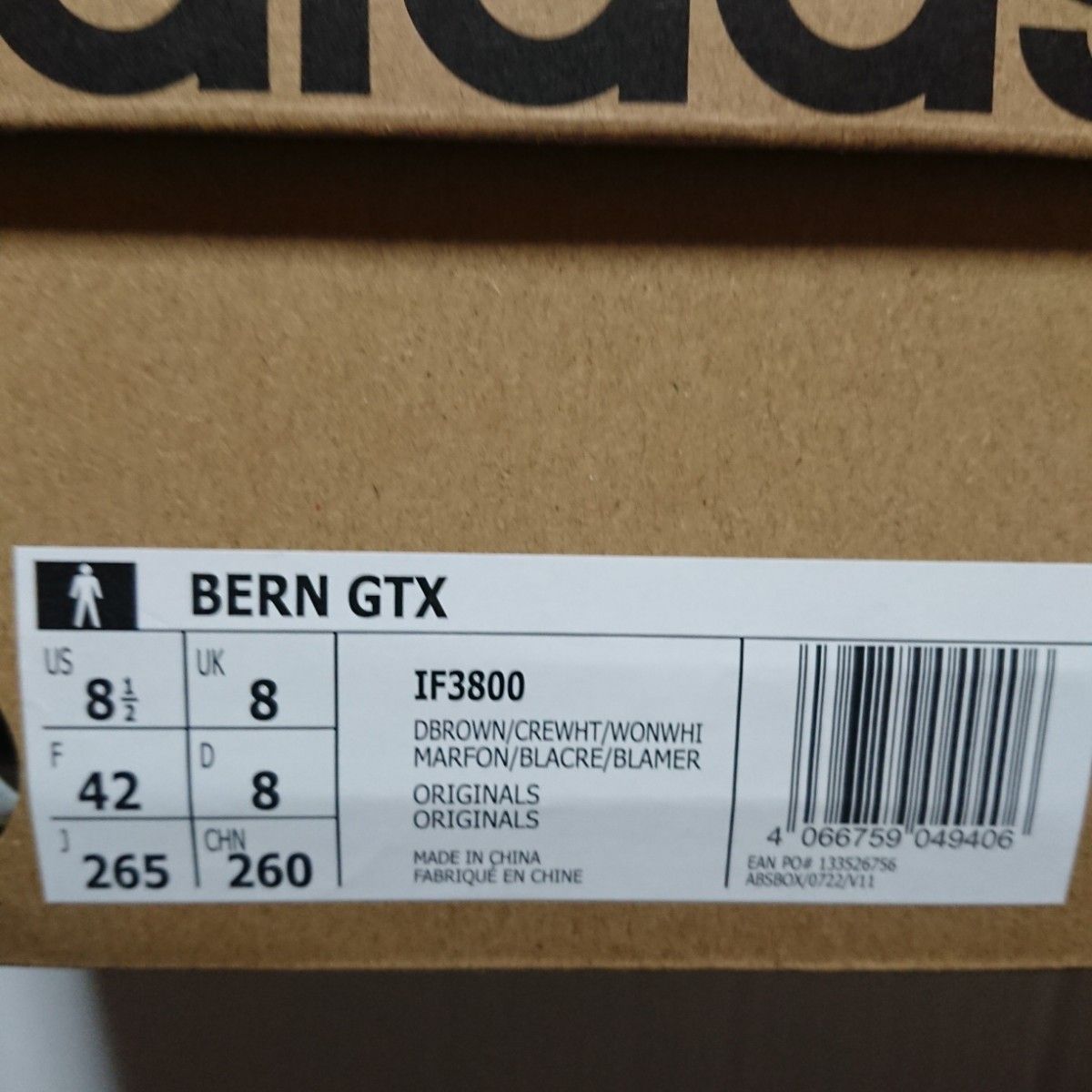 26.5㎝ adidas Originals Bern GORE-TEX