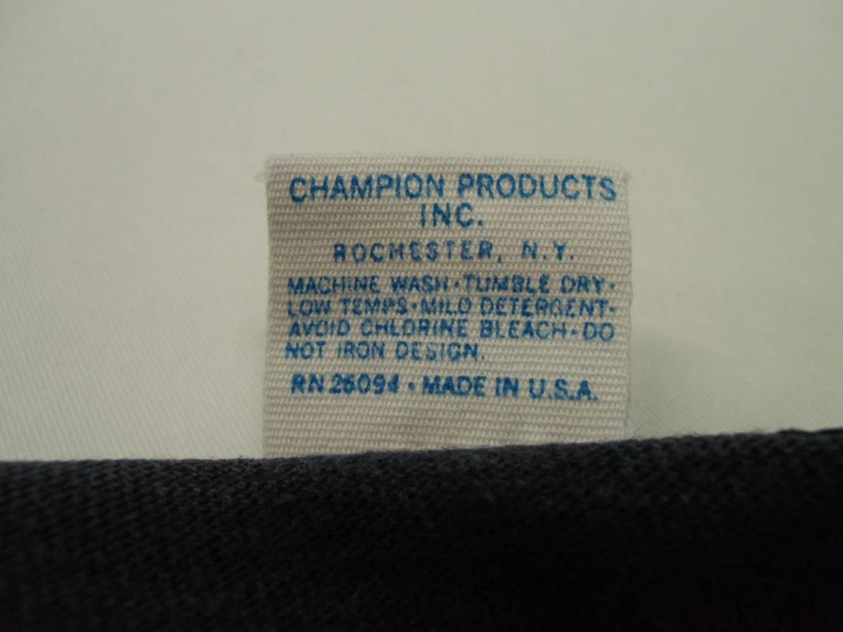 Champion チャンピオン トリコロールタグTシャツ トリコロール・タグ トリコタグ MADE IN USA アメリカ製_画像3