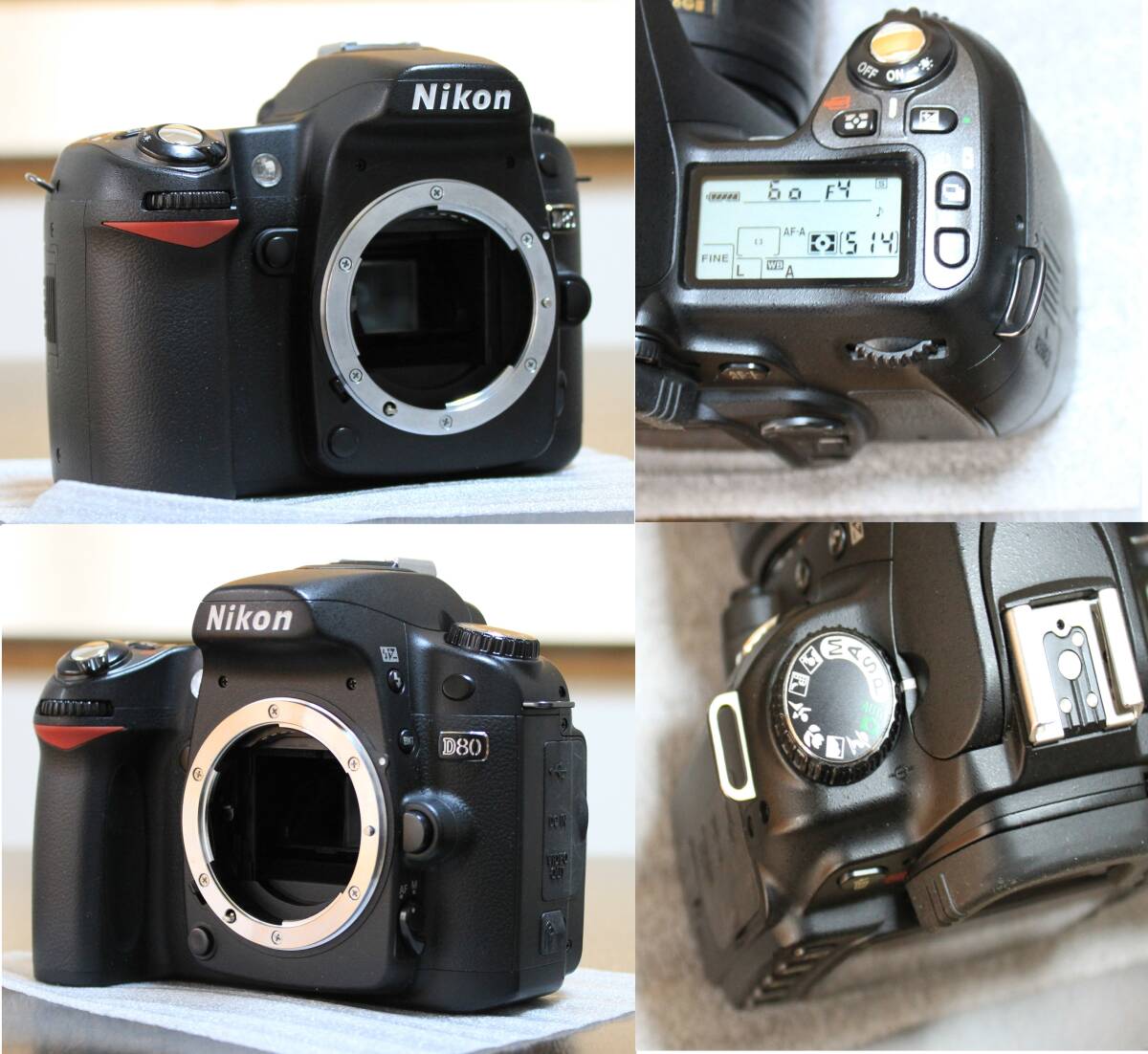 ●○C 美品 Nikon D80 シャッター回数7824回 動作確認 中古品 C○●_画像2
