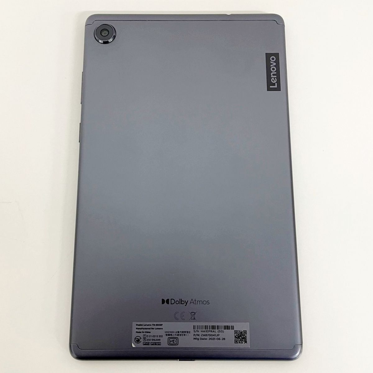 【中古】Lenovo/レノボ Tab M8 TB-8506F [8型タブレット/Wi-Fiモデル]の画像4