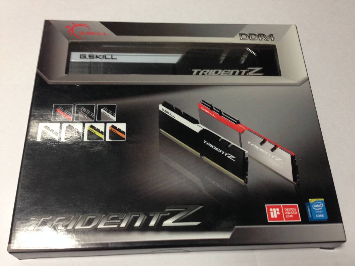 ③ memory G.SKILL DDR4-4000 PC4-32000 8GBX2=16GB F4-4000C19D-16GTZKW