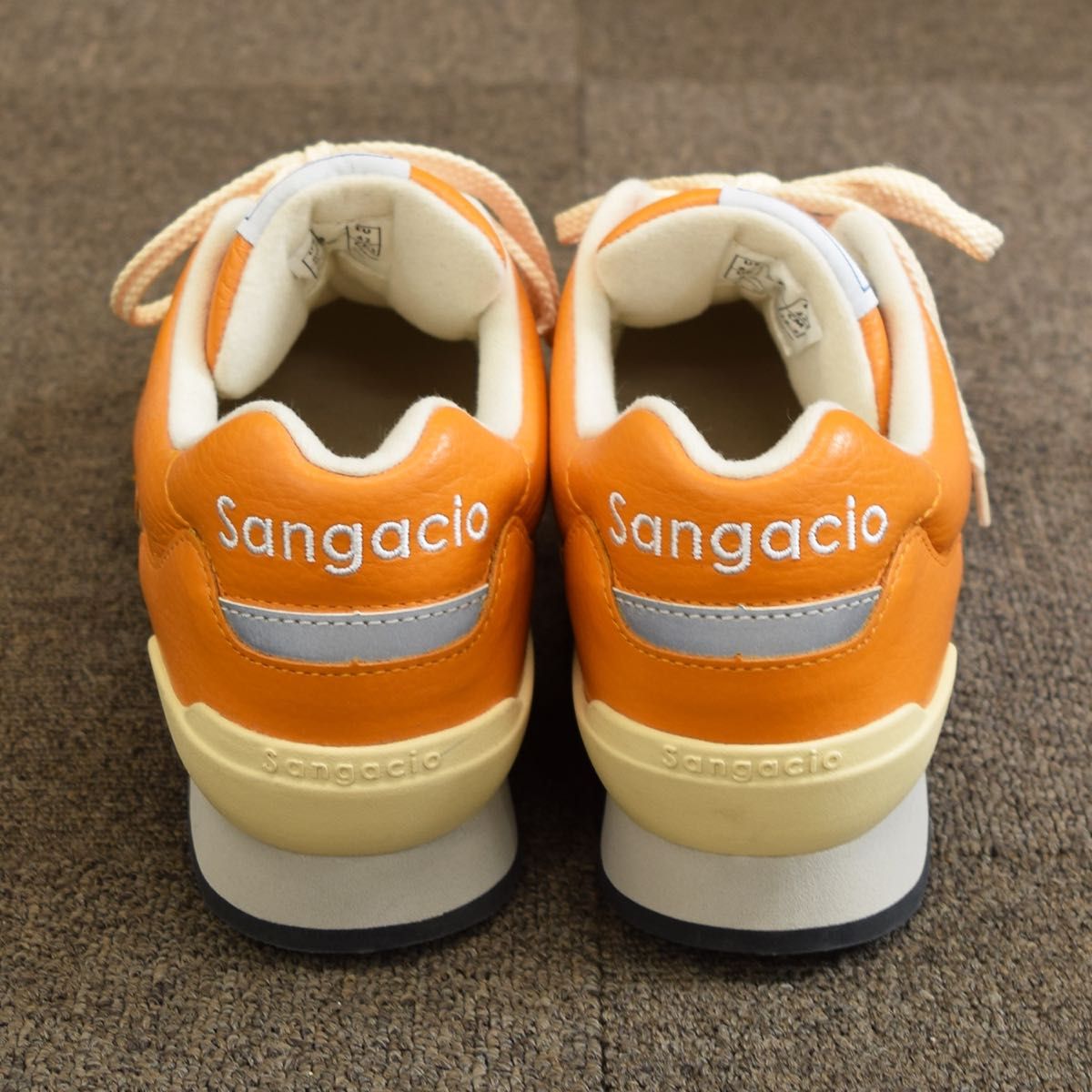 Sangacio サンガッチョ にゅ スニーカー オレンジ /メンズ Sangacio サンガッチョ にゅ スニーカー オレンジ /メンズ