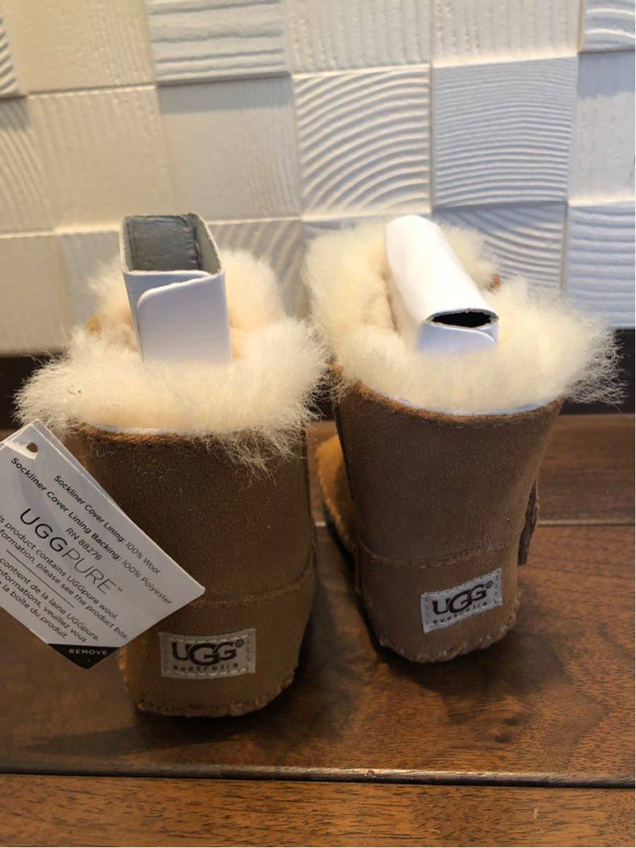 新品☆送料無料 UGG ムートンブーツ ベビー用 CADEN 1005198 Sサイズ11cm 値下げ交渉OK_画像2