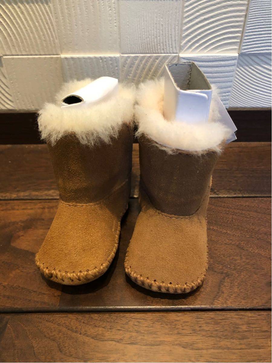 Новая ☆ Бесплатная доставка Ugg Mouton Boots Baby Caden 1005198 S размер 11 см. Переговоры по снижению цены ОК ОК