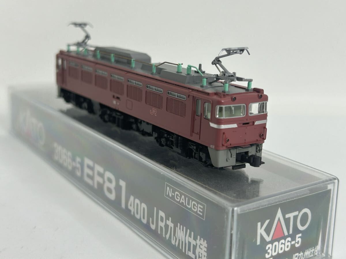 KATO 3066-5 EF81 400 JR九州仕様 動作確認・ライト点灯確認_画像1