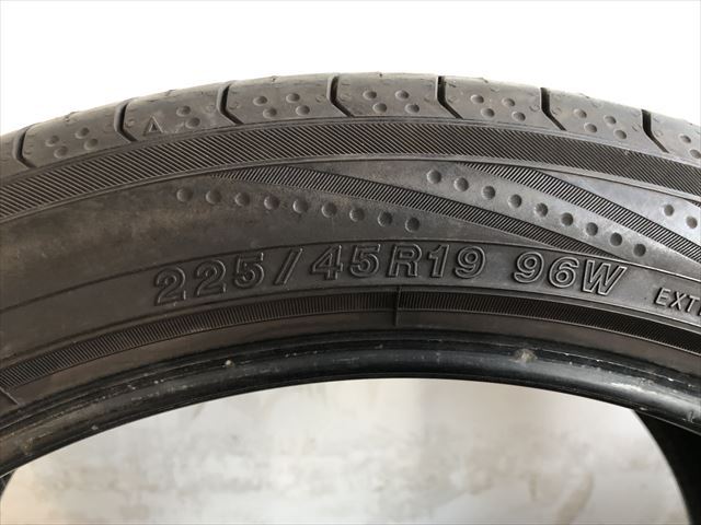 激安中古タイヤ　　225/45R19 96W ヨコハマ　BLUEarth RV-02 20/19年製　　　4本_画像6