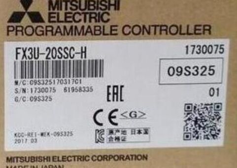 Ｔ番号適格請求 新品 MITSUBISHI/三菱電機 シーケンサ FX3U-20SSC-H 保証6ヶ月_画像1