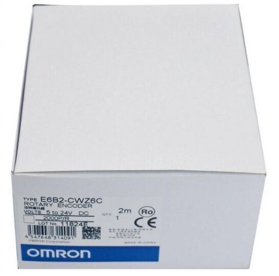 ★Ｔ番号領収書★ 新品　OMRON/オムロン 　ロータリーエンコーダ　E6B2-CWZ6C　500P/R 保証6ヶ月_画像1