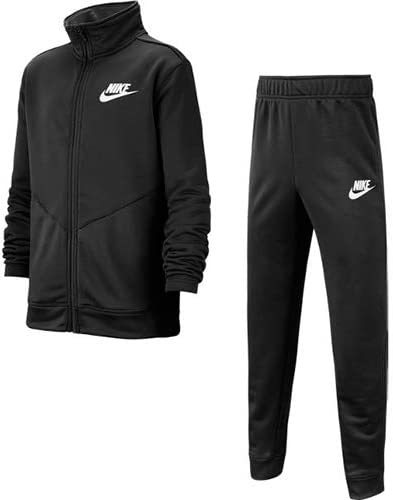 【KCM】Z-nike-4-2s-160★展示品★【NIKE/ナイキ】ジュニア　ジャージ 上下セット　BV3617-014　ブラック/ホワイト　サイズ 160(L)　子供_画像1