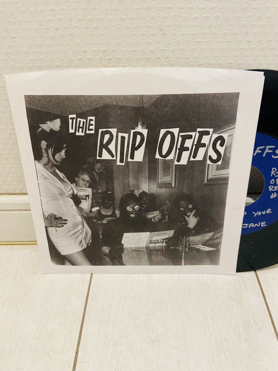 THE RIP OFFS・7ep・90's GARAGE PUNK・BACK FROM GRAVE・70's PUNK・KBD・ガレージパンク・パンク天国・CRAMPS・GUITAR WOLF・検索用 の画像1