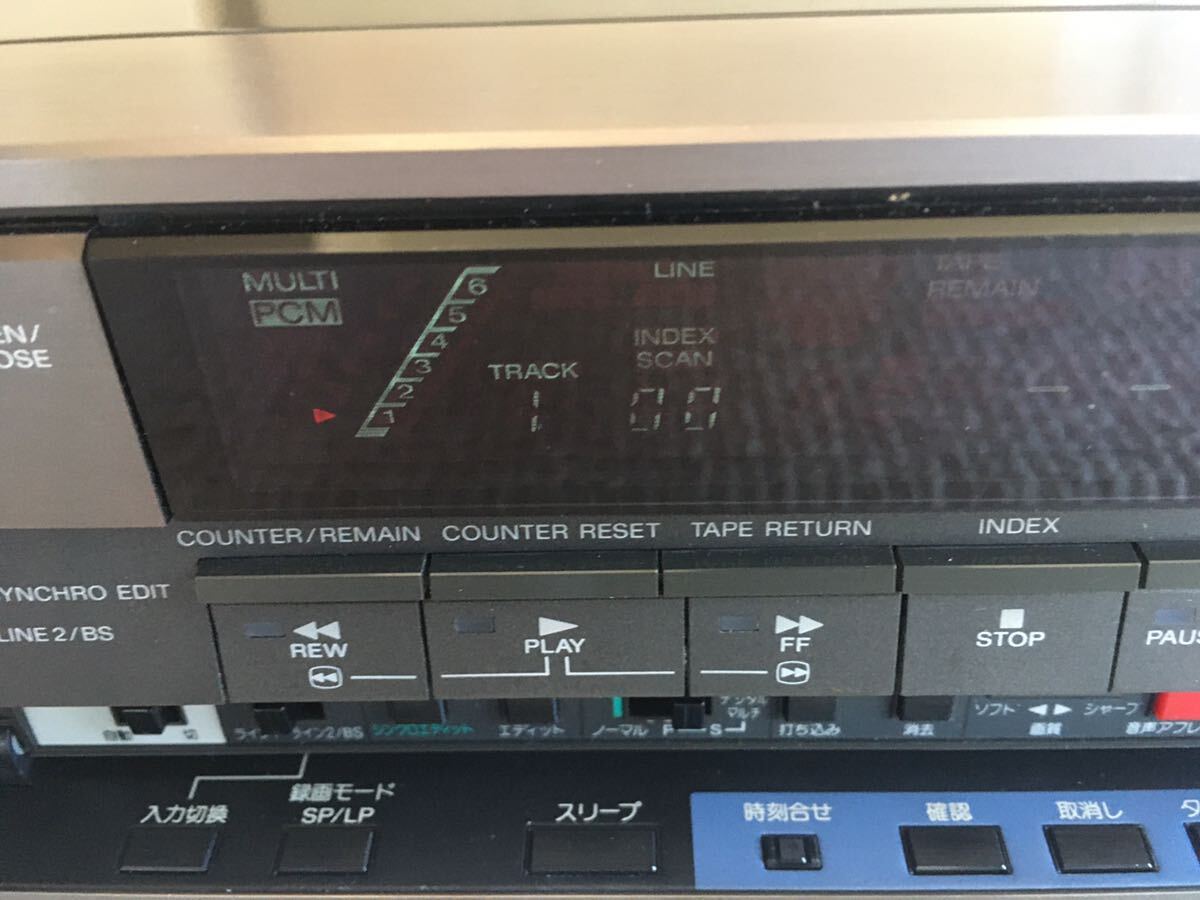 SONY Hi8ビデオデッキ EV-S900 ビデオカセットレコーダー 通電OK ジャンク_画像3