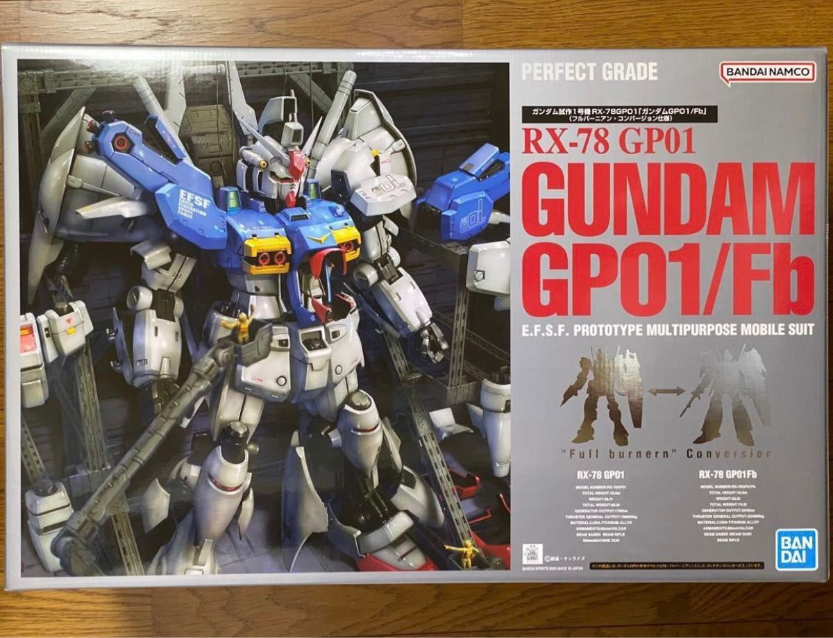 PG RX-78 GP01/Fb ガンダム試作1号機 デカール付 1/60 パーフェクトグレード STARDUST MEMORY