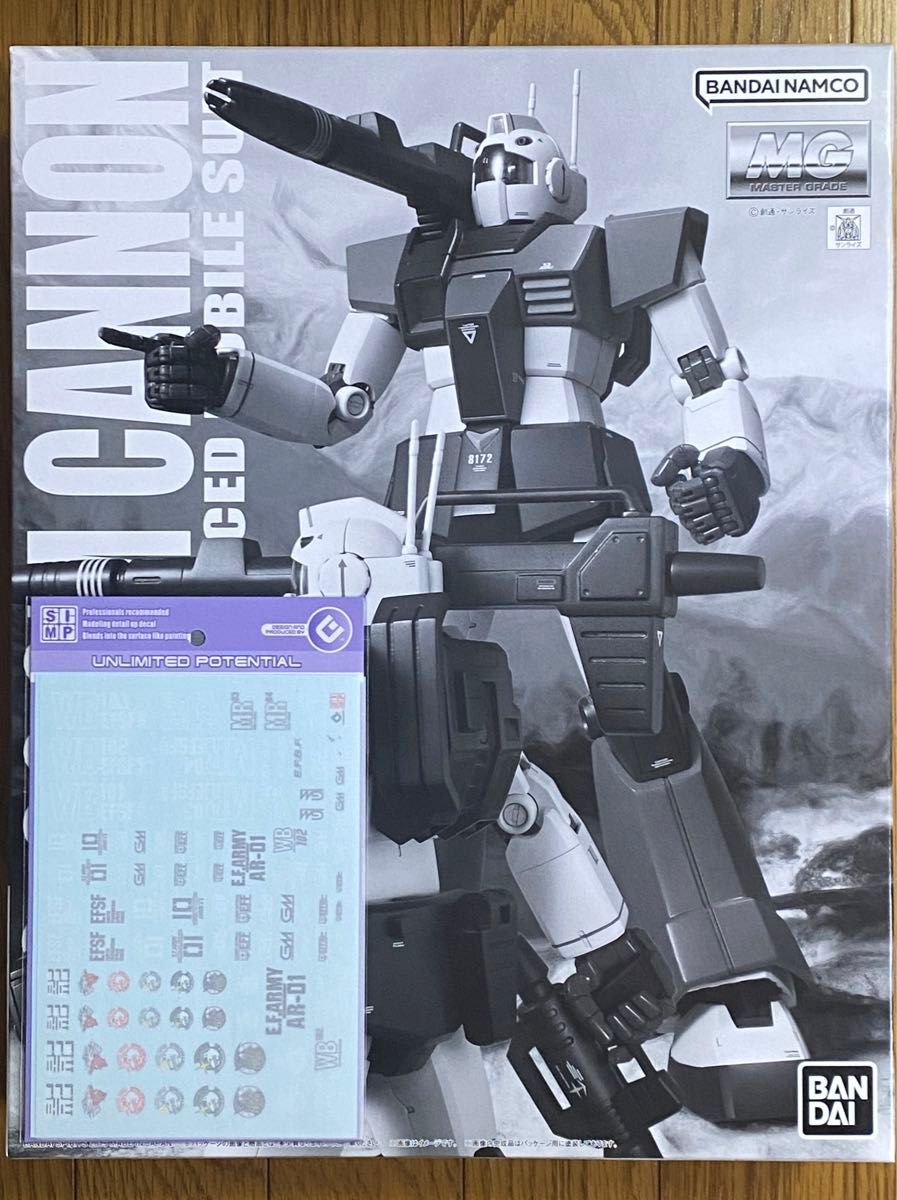 MG RGC-80 ジム・キャノン デカール付 1/100 マスターグレード 機動戦士ガンダムMSV プレミアムバンダイ限定