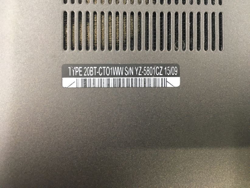 LENOVO/ノート/SSD 512GB/第5世代Core i5/メモリ4GB/4GB/WEBカメラ有/OS無/Intel Corporation HD Graphics 5500 32MB-240129000765661_メーカー名