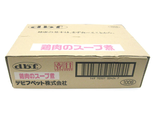 デビフ　鶏肉のスープ煮　犬用栄養補完食　85g×24缶【国産】【期限2026.2】_画像2