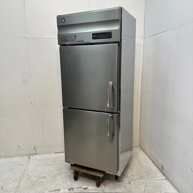 ホシザキ 縦型冷蔵庫 HR-75AT3-1-(L) 中古 4ヶ月保証 2022年製 三相200V 幅750x奥行650 厨房【無限堂東京足立店】