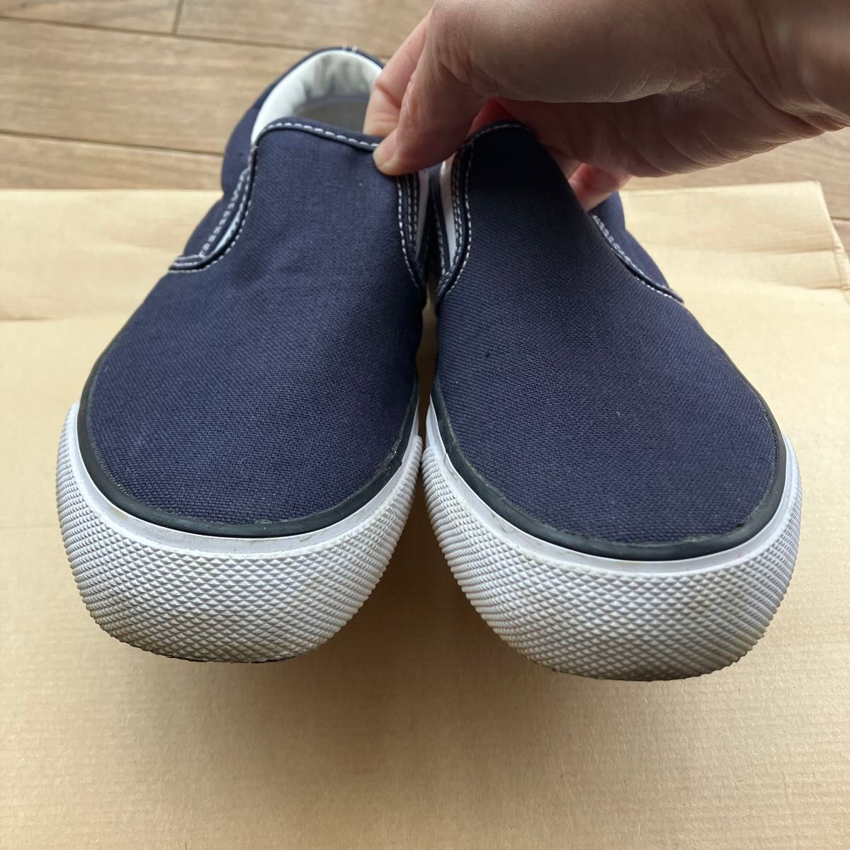 Keds 23cm  スリッポン　紺