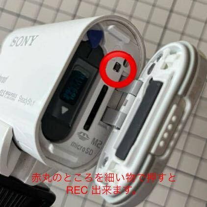 SONY HDR-AS100V アクションカム 中古　ジャンク品_画像6