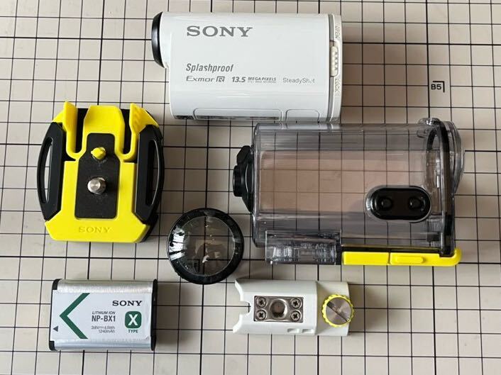 SONY HDR-AS100V アクションカム 中古　ジャンク品_画像3