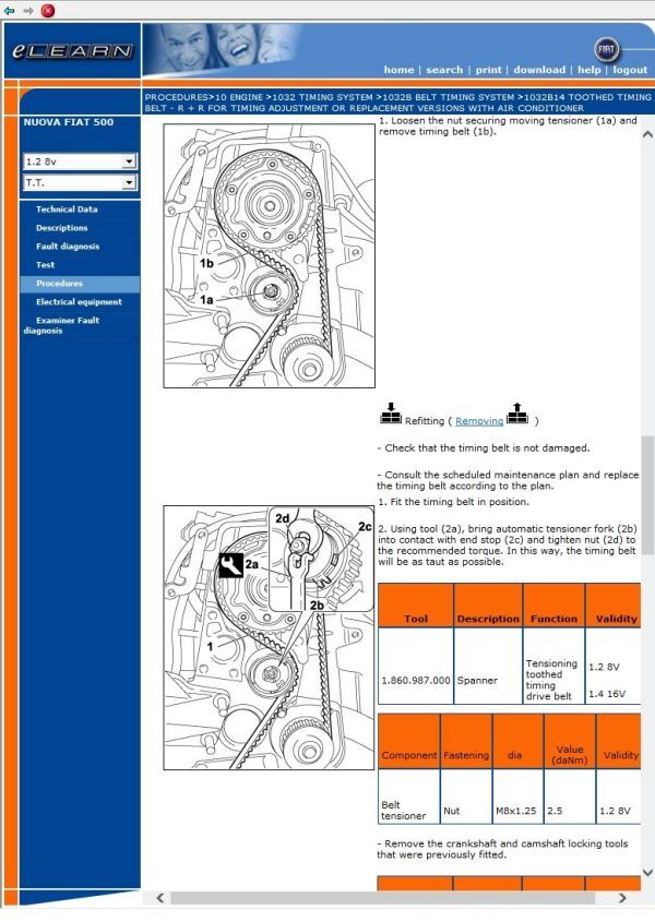 フィアット Fiat 500 整備マニュアル Workshop Manual 電子版_画像6